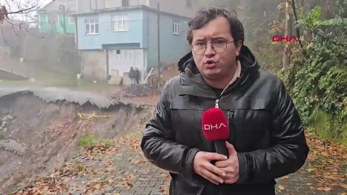 Zonguldak\'ta Heyelan Korkusu: Mahalleli Yardım Bekliyor