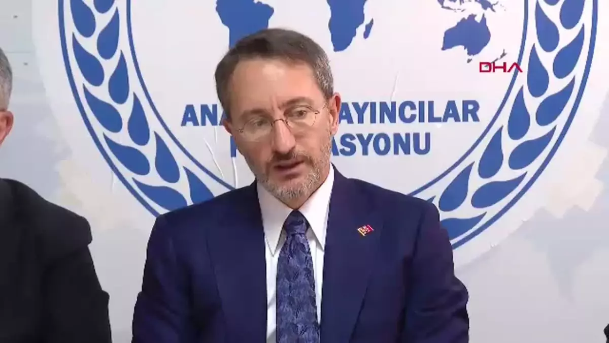 İletişim Başkanı Altun: Temel yaklaşımımız Suriye\'nin toprak bütünlüğünün korunması