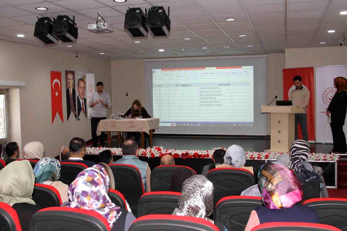 İşgücü Uyum Programı Kura Çekimi