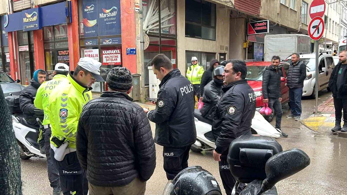 Sinop\'ta Trafik Kazası: 1 Yaralı