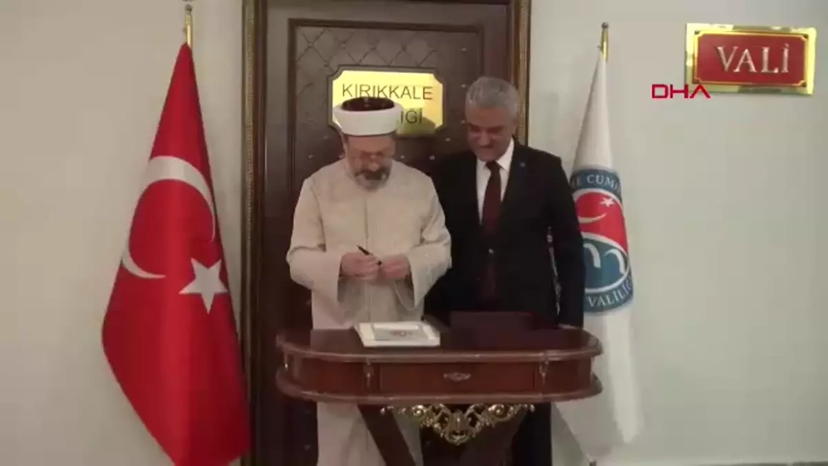 Diyanet İşleri Başkanı Erbaş: "Mazlumun Yanındayız"