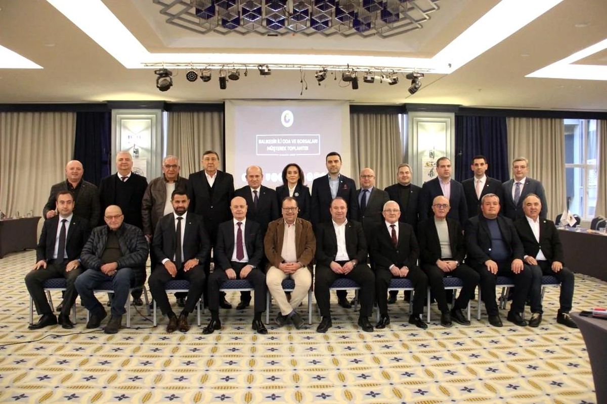 Balıkesir\'de Ticaret Oda ve Borsaları Toplandı
