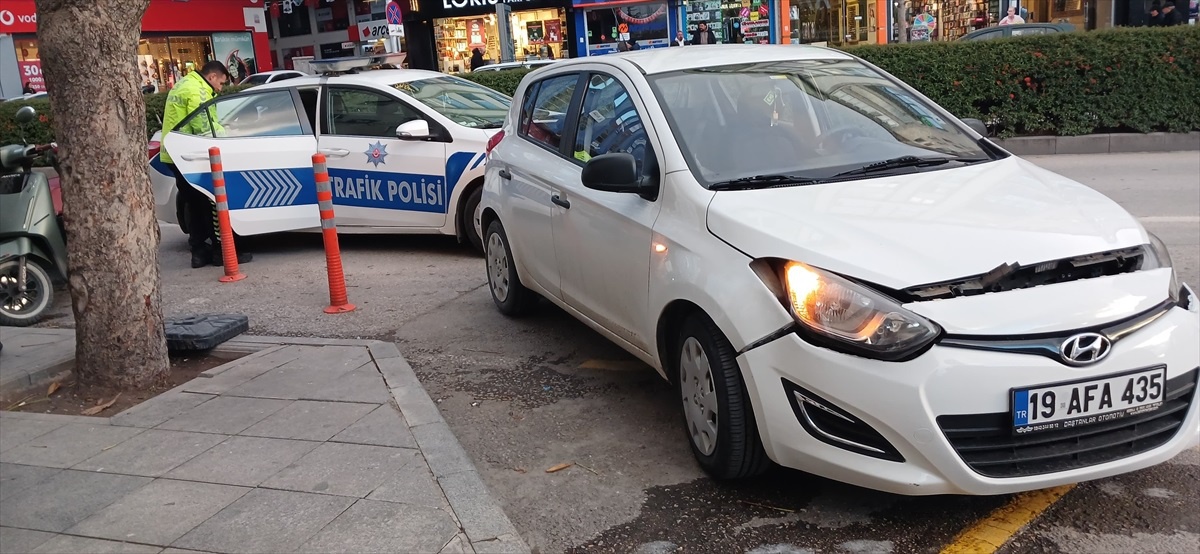 Çorum\'da Motosiklet Kazası