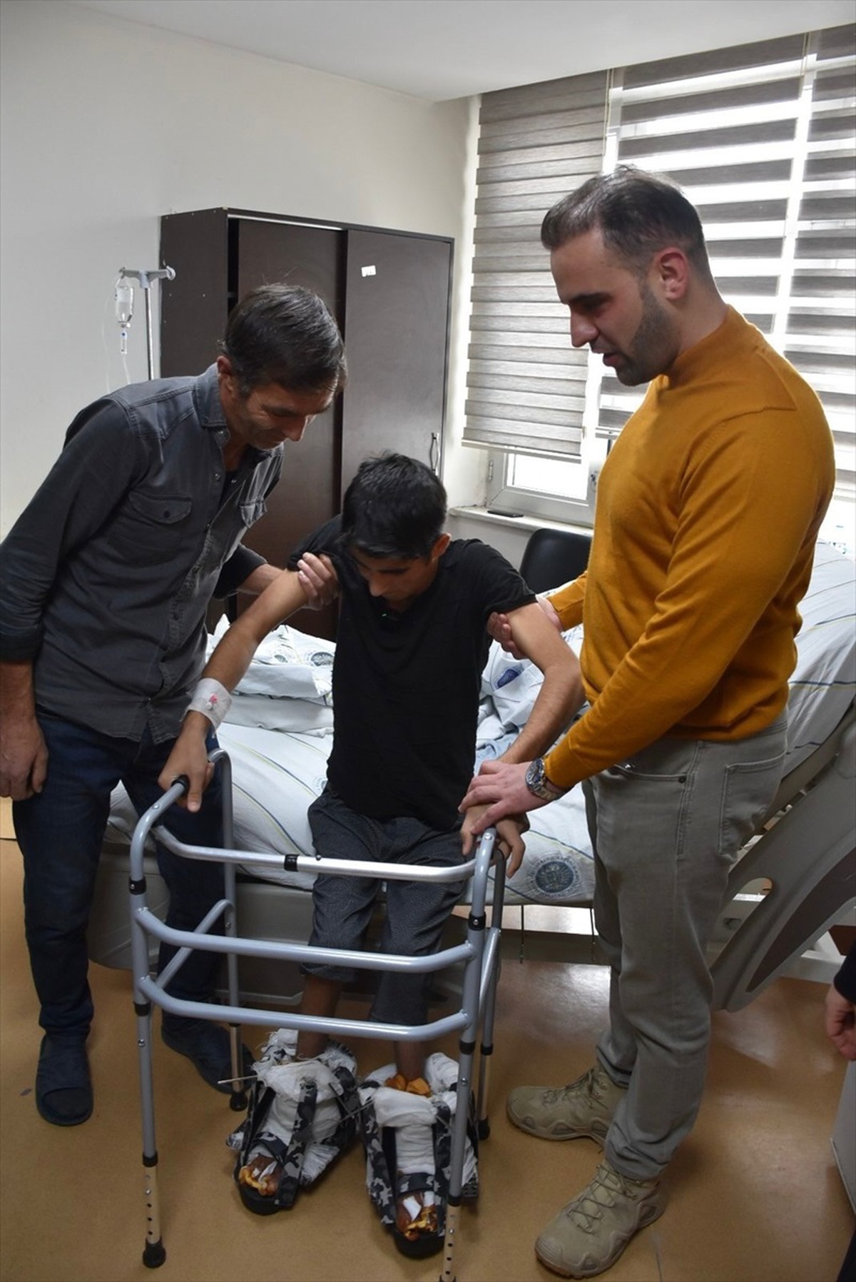 Hüseyin Dalan Tekrar Yürümeye Başladı