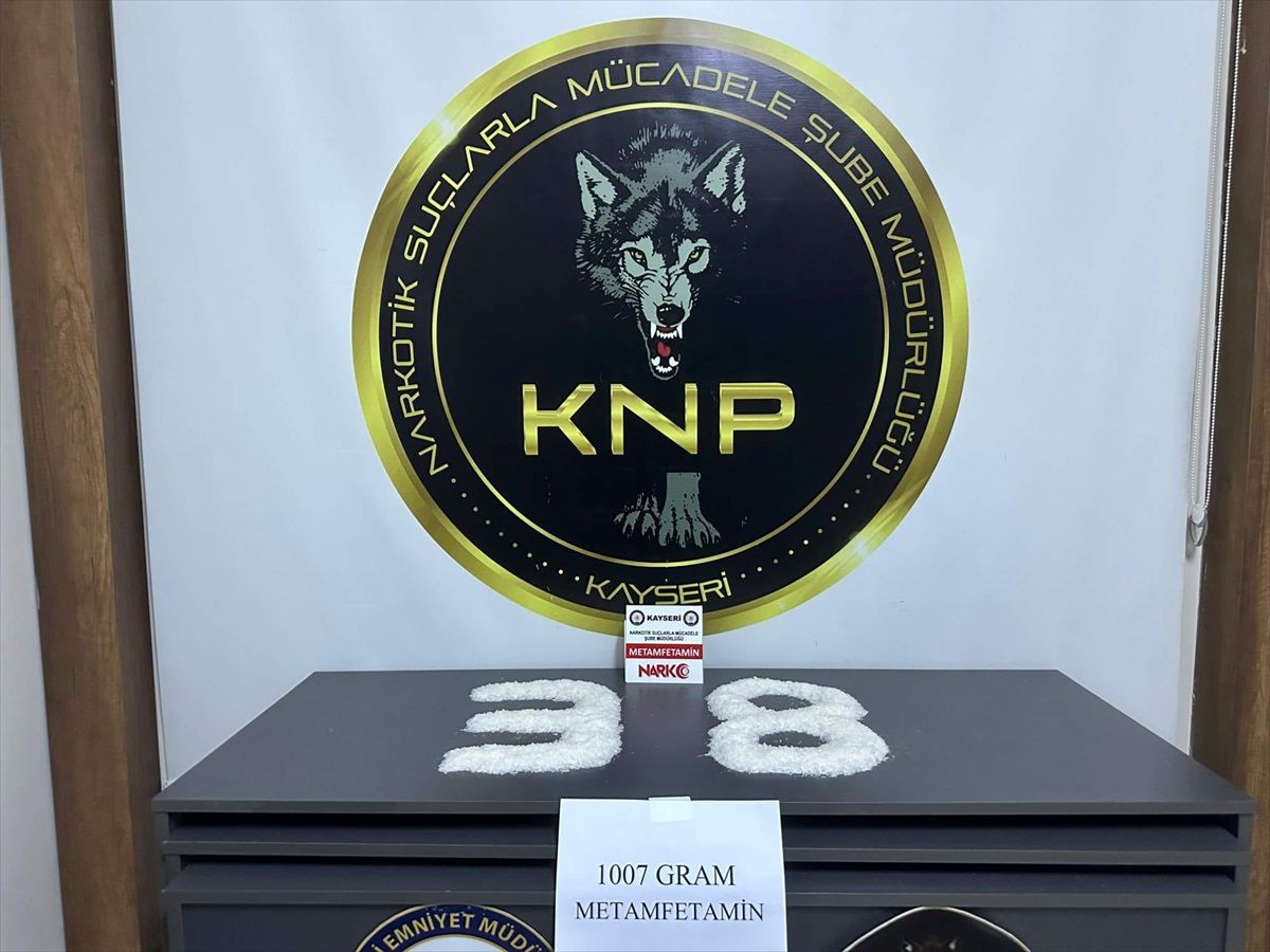 Kayseri\'de 1 Kilo Sentetik Uyuşturucu Ele Geçirildi