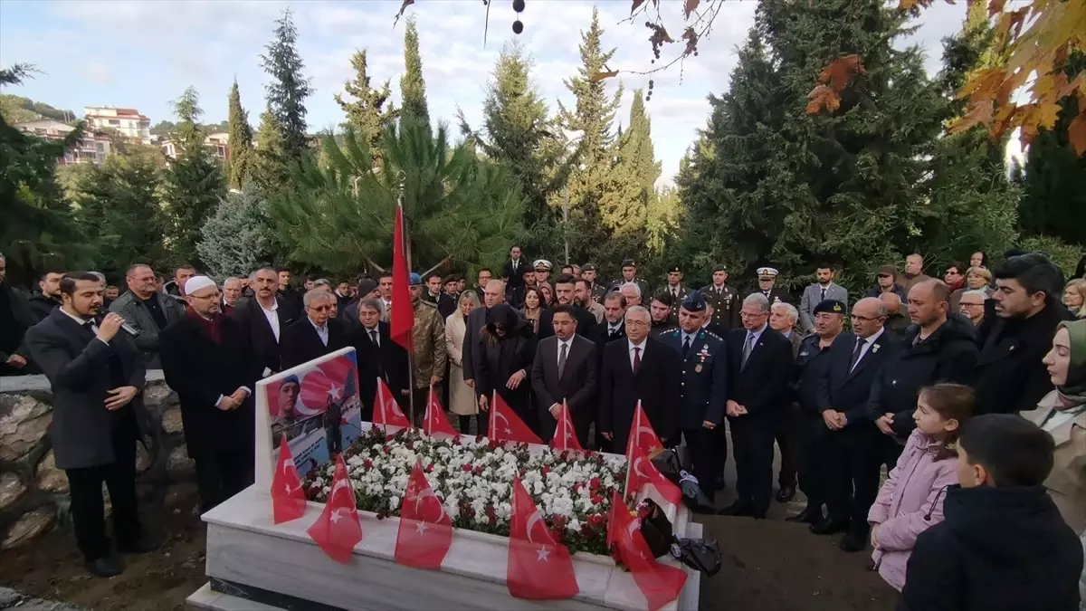 Mudanyalı şehit Tunahan Yavuz\'un adının yaşatıldığı okulda kütüphane açıldı