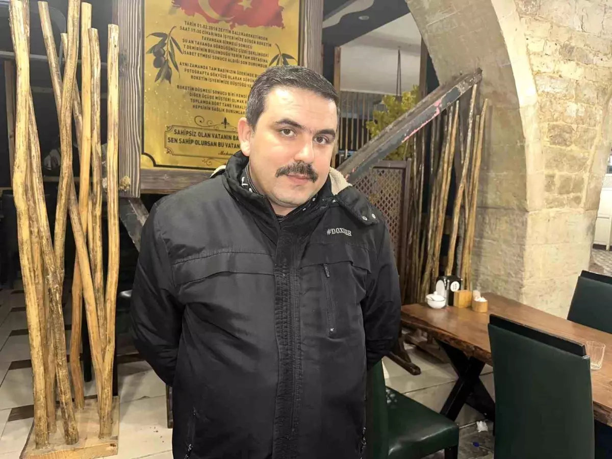 Roketin düştüğü lokantada yaralanan aşçı, Esad\'ın devrilmesinin bölgeye huzur getireceğini düşünüyor