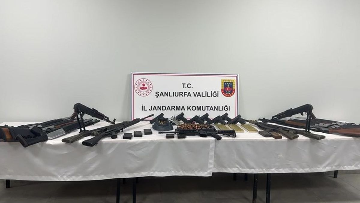 Şanlıurfa\'da Silah Kaçakçılarına Operasyon: 18 Şüpheli Gözaltında