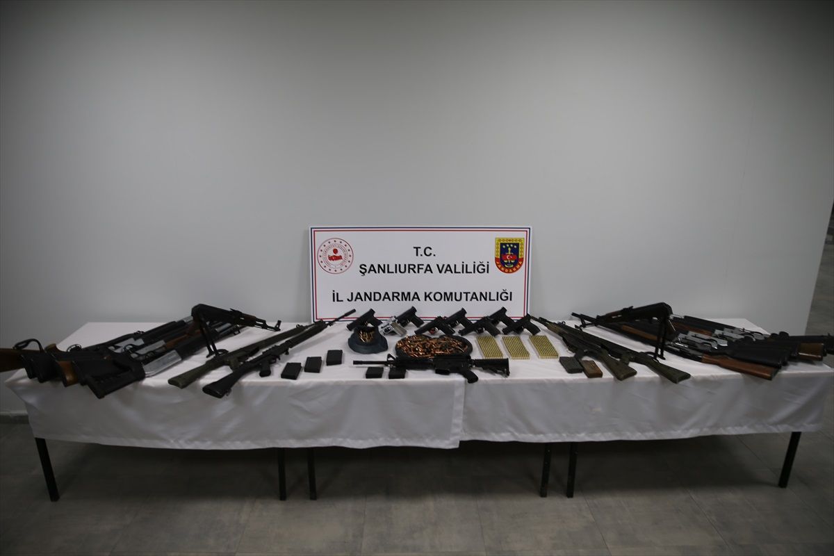 Şanlıurfa\'da Silah Kaçakçılığı Operasyonu