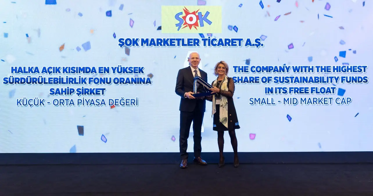ŞOK Marketler, Yatırımcı İlişkileri Zirvesi\'nde Ödül Aldı