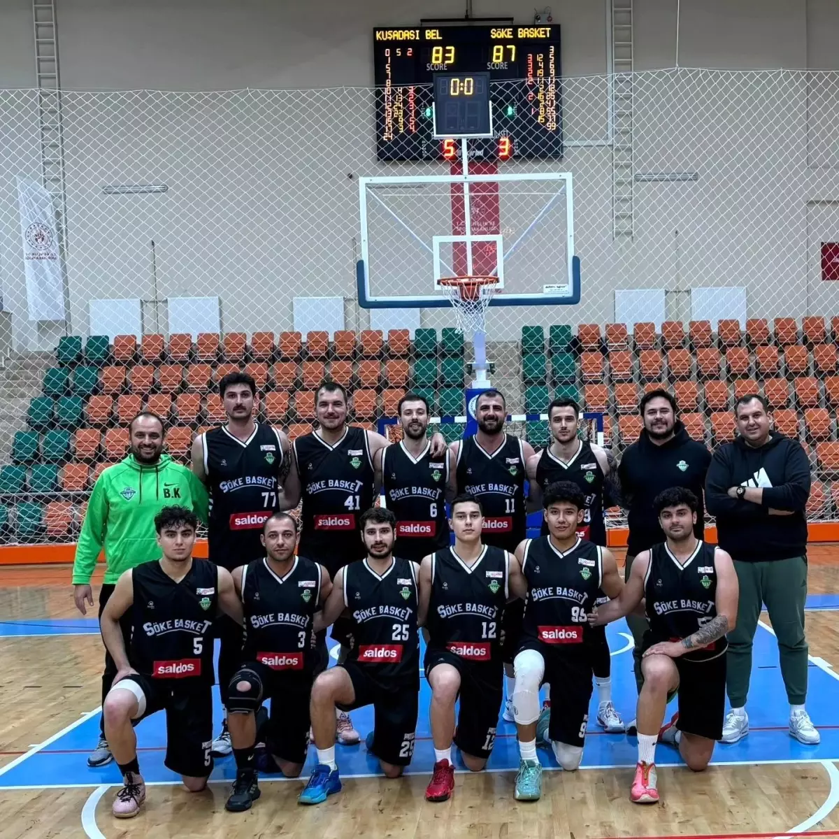 Söke Basket Grubundan Birinci Çıktı