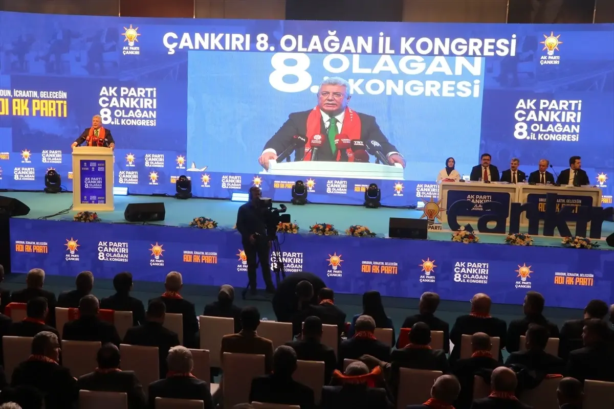 AK Parti Genel Başkan Yardımcısı Uygur, AK Parti Çankırı İl Kongresi\'nde konuştu Açıklaması