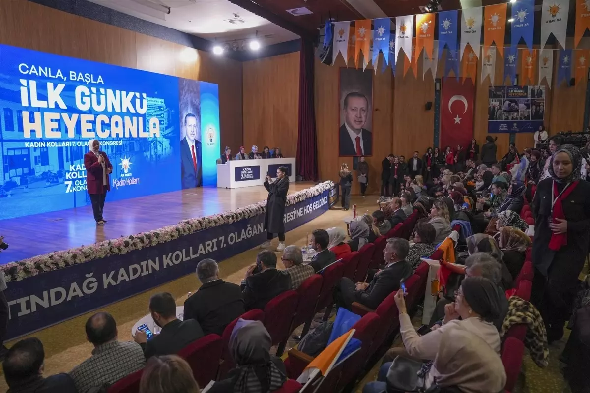 AK Parti\'li Keşir, Altındağ İlçe Kadın Kolları Başkanlığı\'nın 7. Olağan Kongresine katıldı Açıklaması