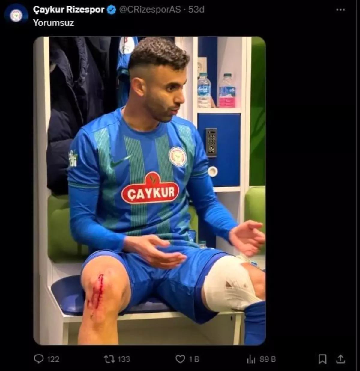 Rizespor\'dan Ghezzal Paylaşımı