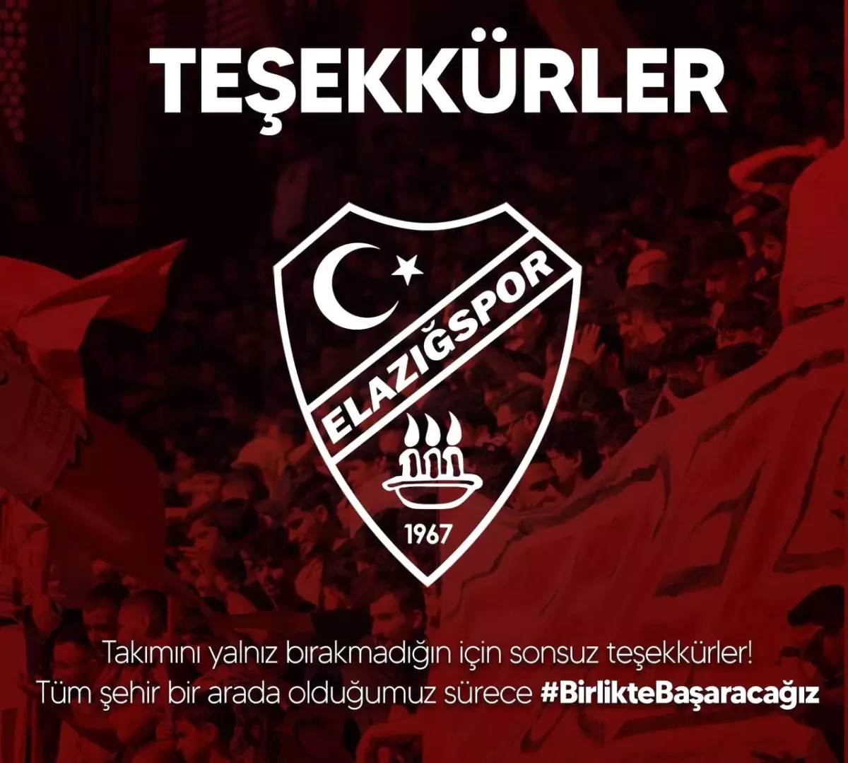 Çimentaş Elazığspor\'dan Taraftara Çağrı