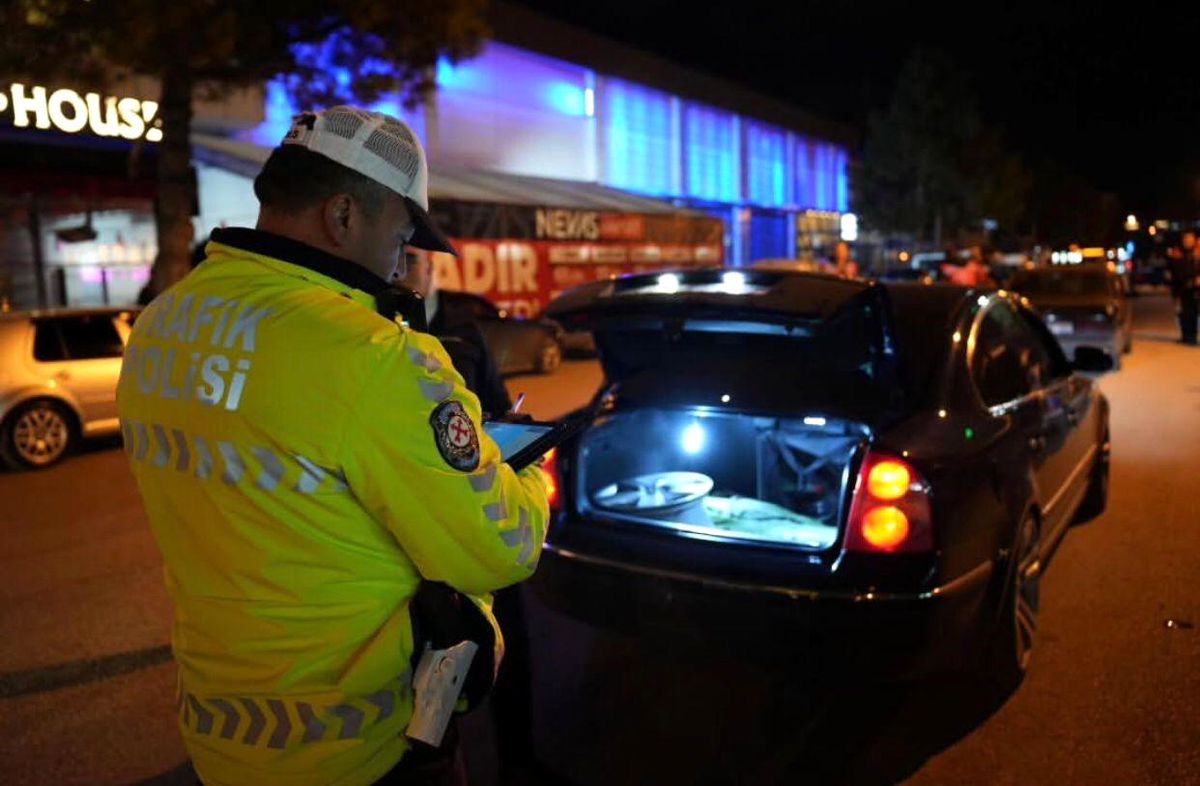 Isparta\'da Trafik Denetimi: 39 Cezalı Sürücü