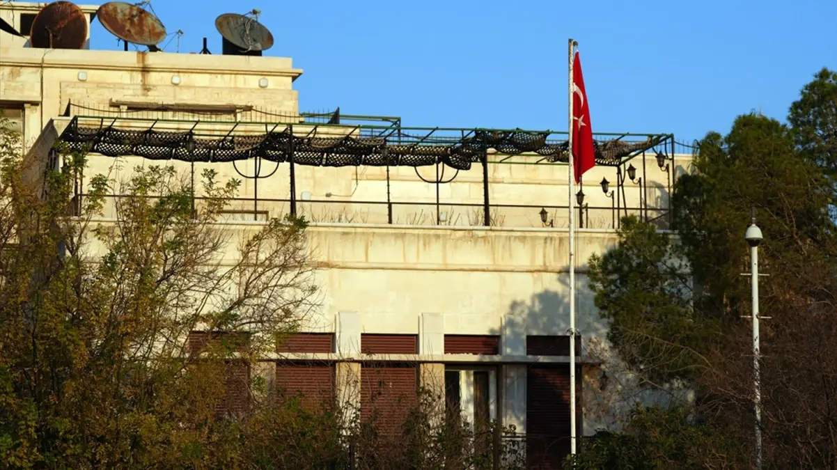 Şam Büyükelçiliği\'nden ilk fotoğraf geldi