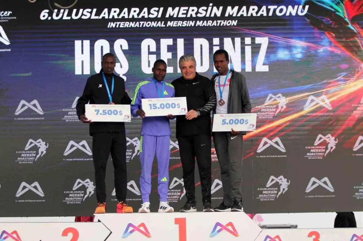 Uluslararası Mersin Maratonu\'nda Yeni Rekorlar Kırıldı