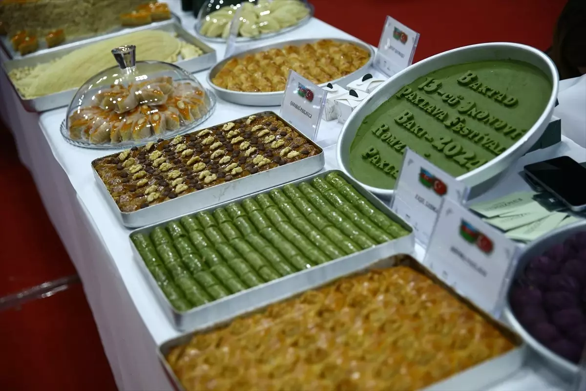 Baklava Festivali Bakü\'de Yapıldı