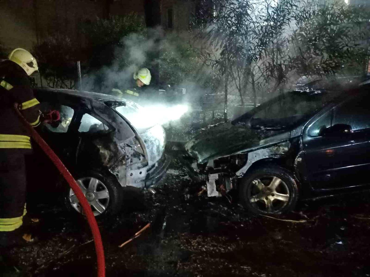 Bodrum\'da Yıldırım Yangına Neden Oldu