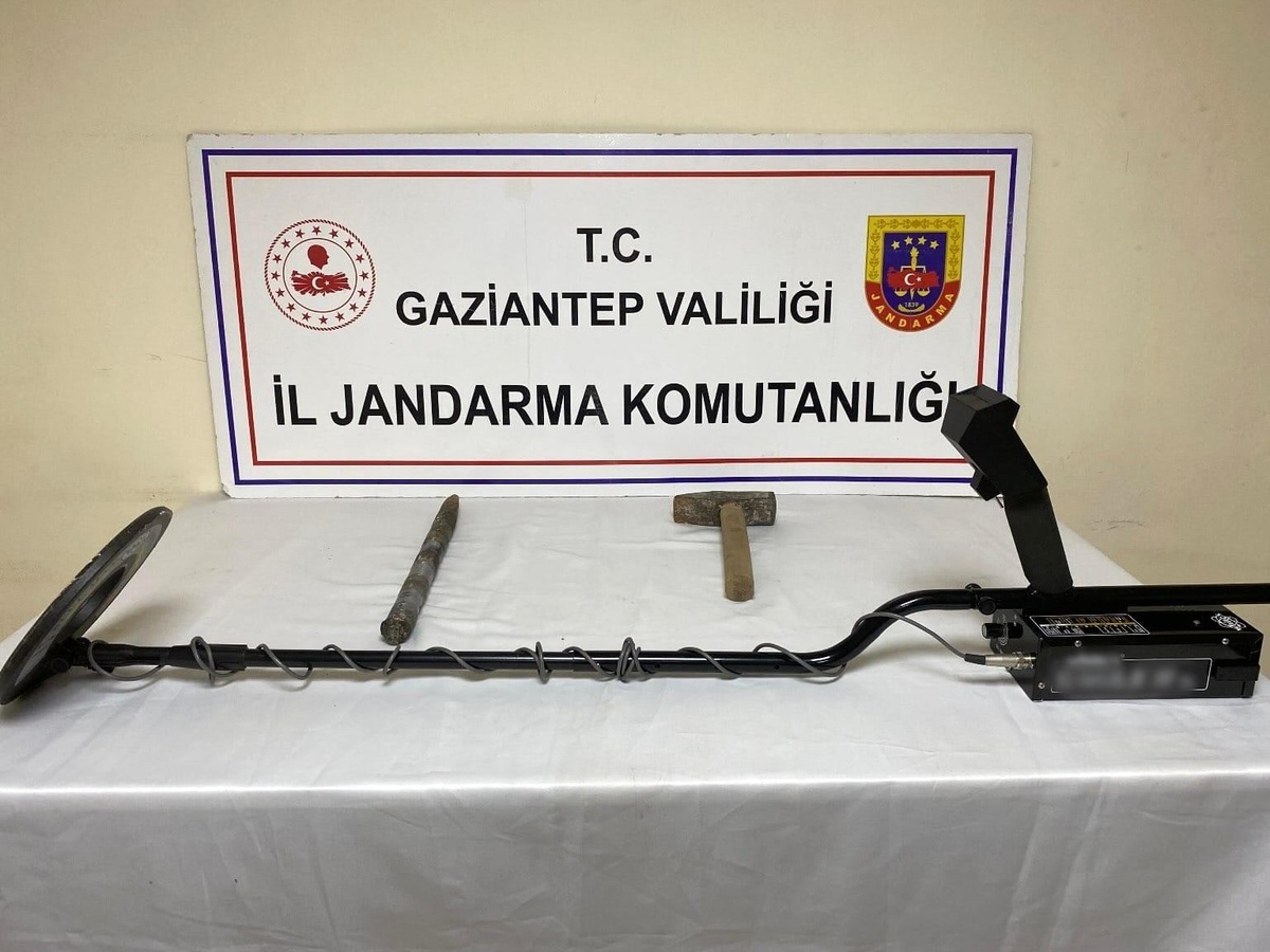 Gaziantep\'te Tarihi Eser Kaçakçıları Yakalandı