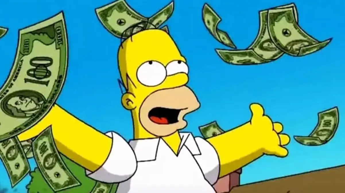 Simpsonlar\'dan bu kez ekonomi kehaneti geldi: Doların sonu geliyor