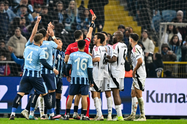 Beşiktaş, Adana Demirspor'a deplasmanda 2-1 mağlup oldu