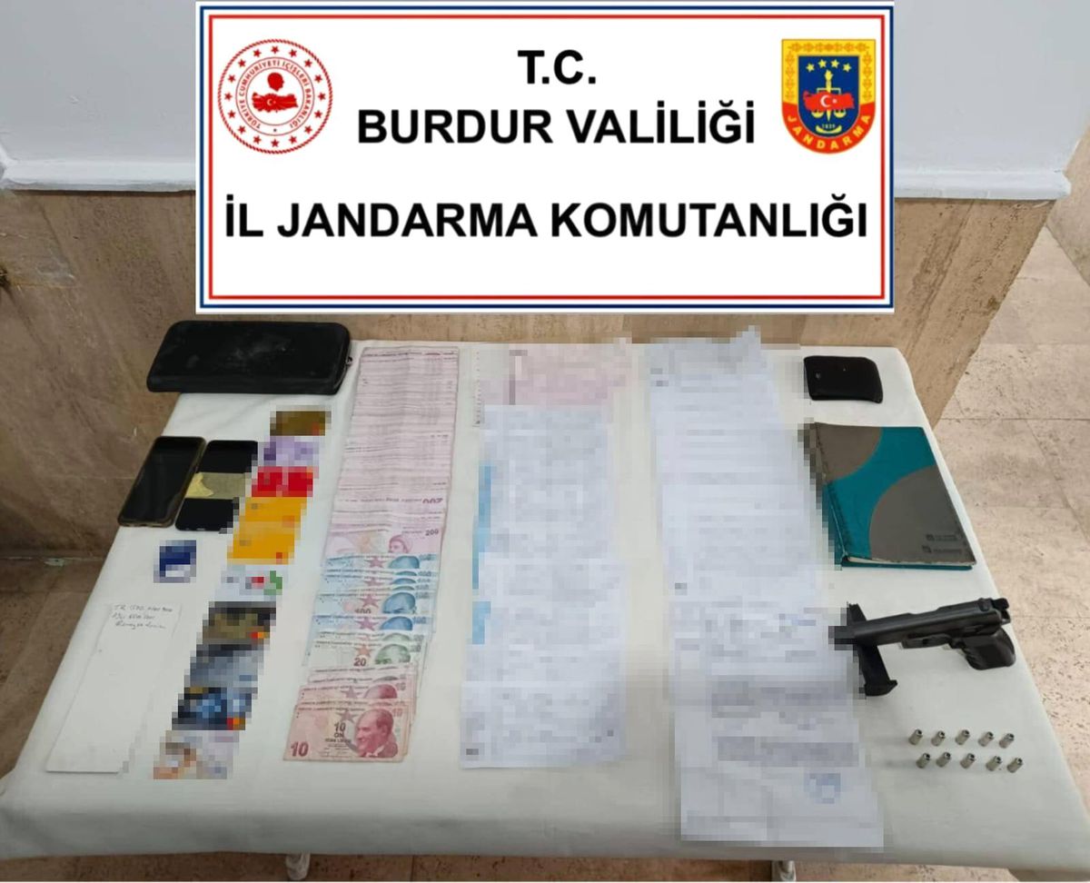 Burdur\'da Tefecilik Operasyonu: 1 Tutuklama