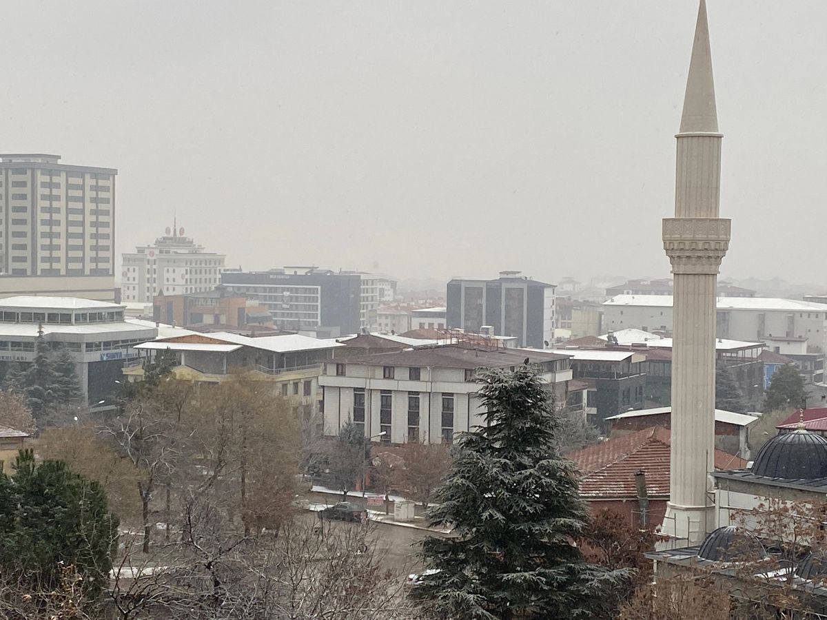 Elazığ\'da Kar Yağışı Etkili Olmaya Başladı
