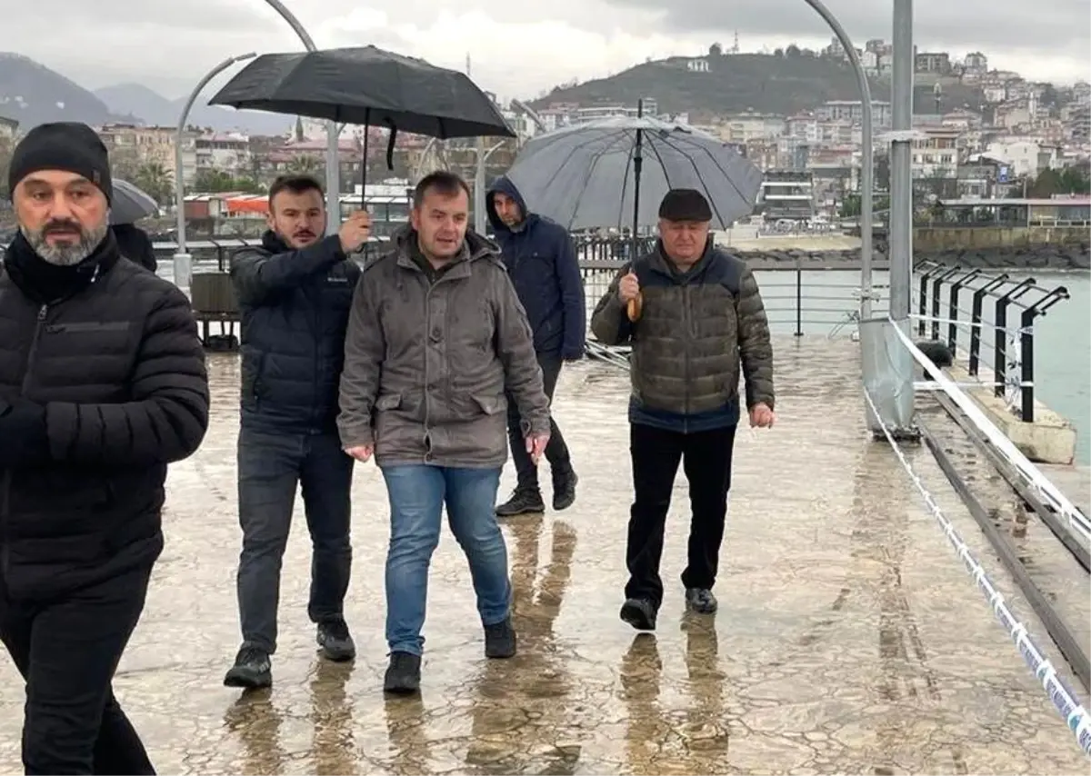 Giresun\'da Fırtına Nedeniyle Bulancak İskelesi Kapatıldı