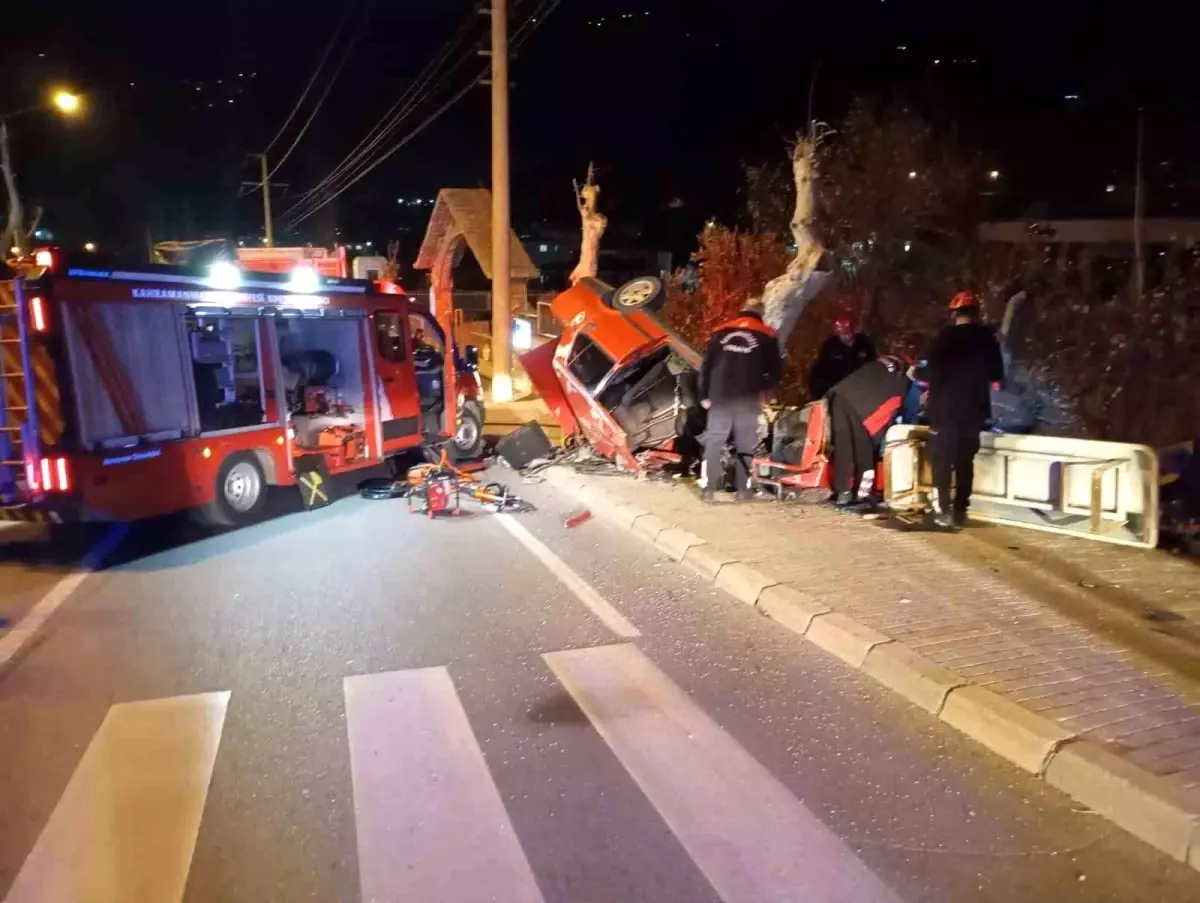 Kahramanmaraş\'ta Trafik Kazası: 2 Yaralı