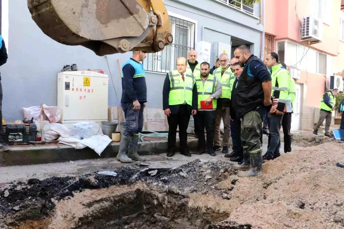 MASKİ Genel Müdür Yardımcısı Şehzadeler\'de Altyapı Çalışmalarını İnceledi