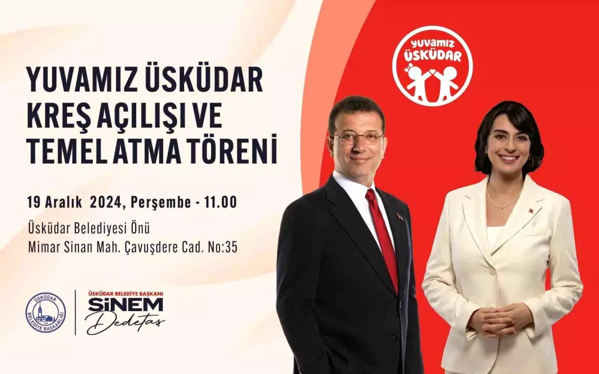 Üsküdar Belediyesi\'nin İlk Kreşi \'Yuvamız Üsküdar\' Açılıyor