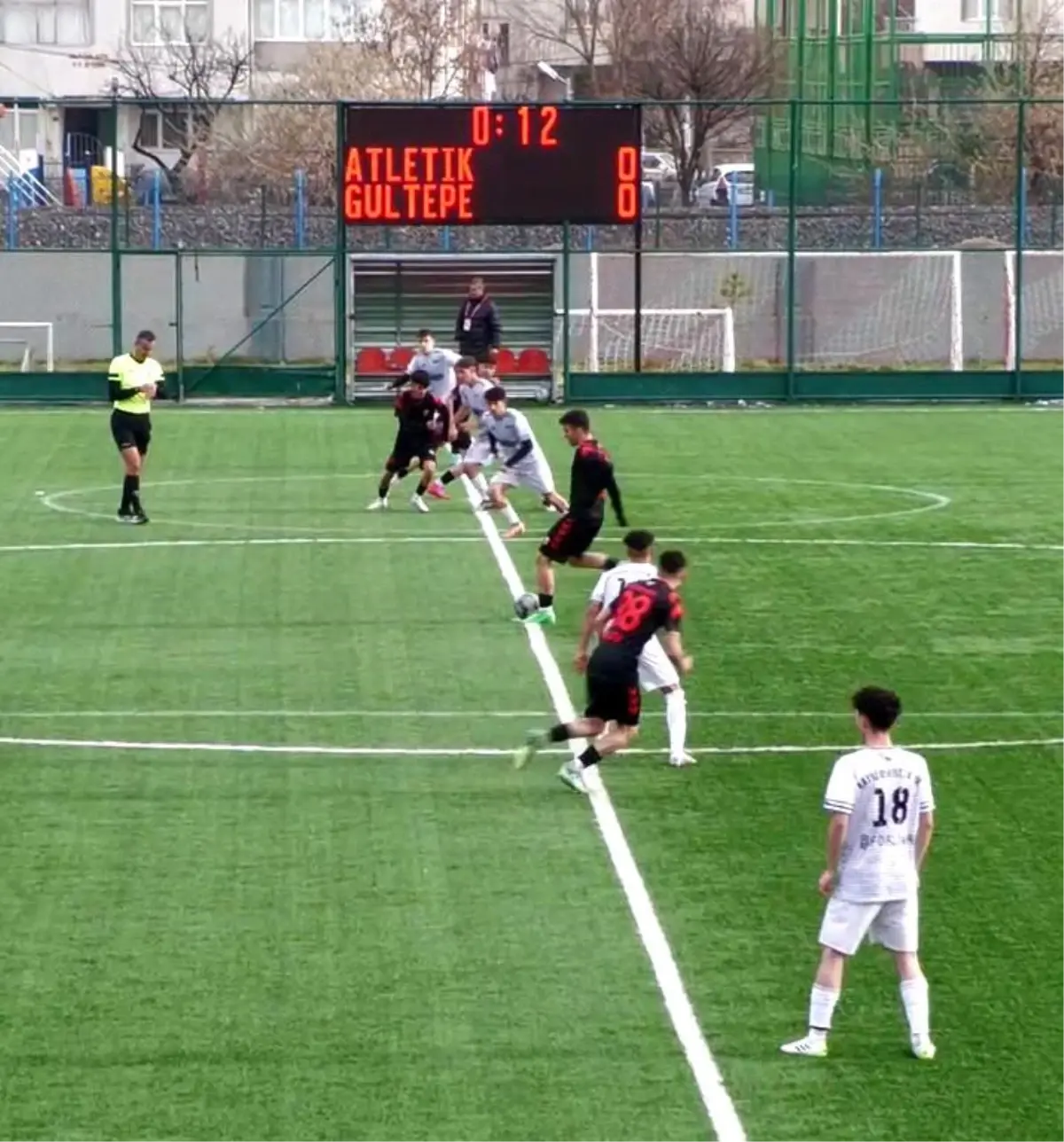 Gültepespor U18, Atletikspor\'u 1-0 Yendi