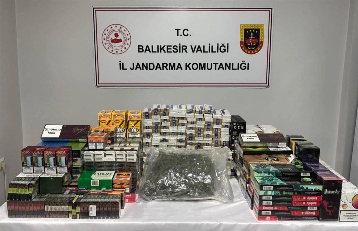 Balıkesir\'de Kaçakçılık Operasyonu: 20 Gözaltı