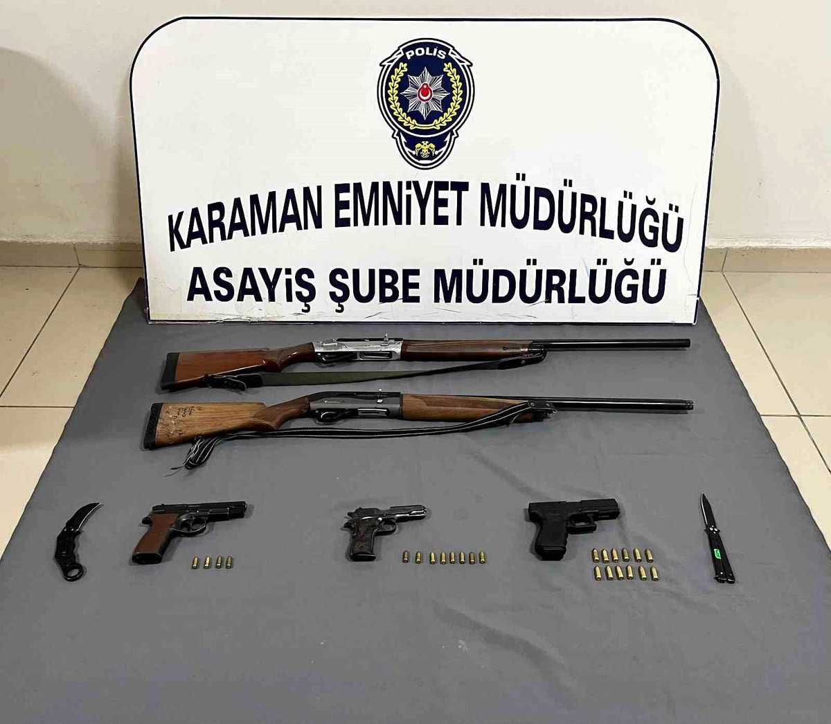 Karaman\'da Asayiş Uygulaması: 14 Tutuklama ve Uyuşturucu Ele Geçirildi