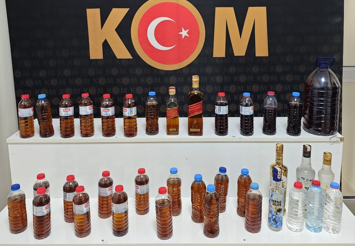 Kırşehir\'de Sahte İçki Operasyonu