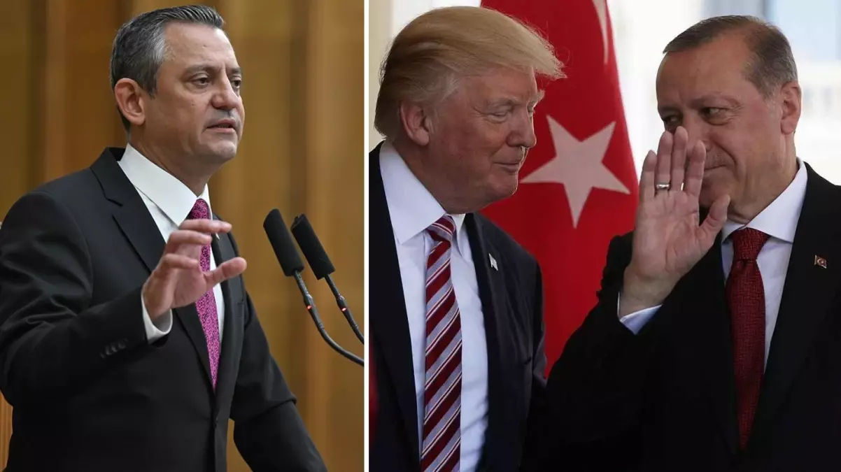 Trump\'ın Cumhurbaşkanı Erdoğan\'ı övmesine Özgür Özel\'den ilk yorum