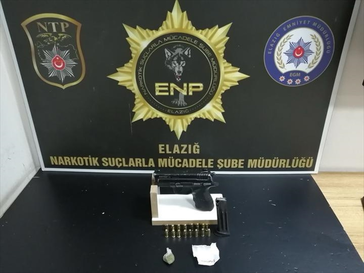 Elazığ\'da Uyuşturucu Operasyonu: 4 Tutuklama