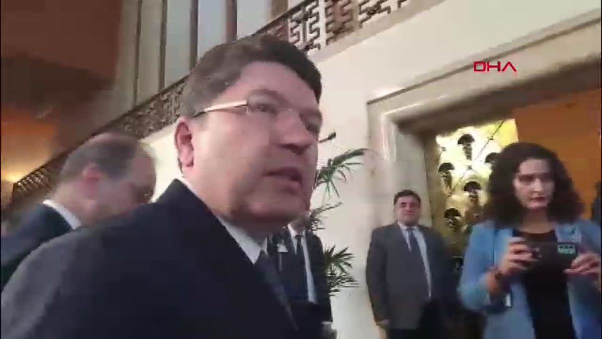 ANKARA Adalet Bakanı Tunç, soruları yanıtladı