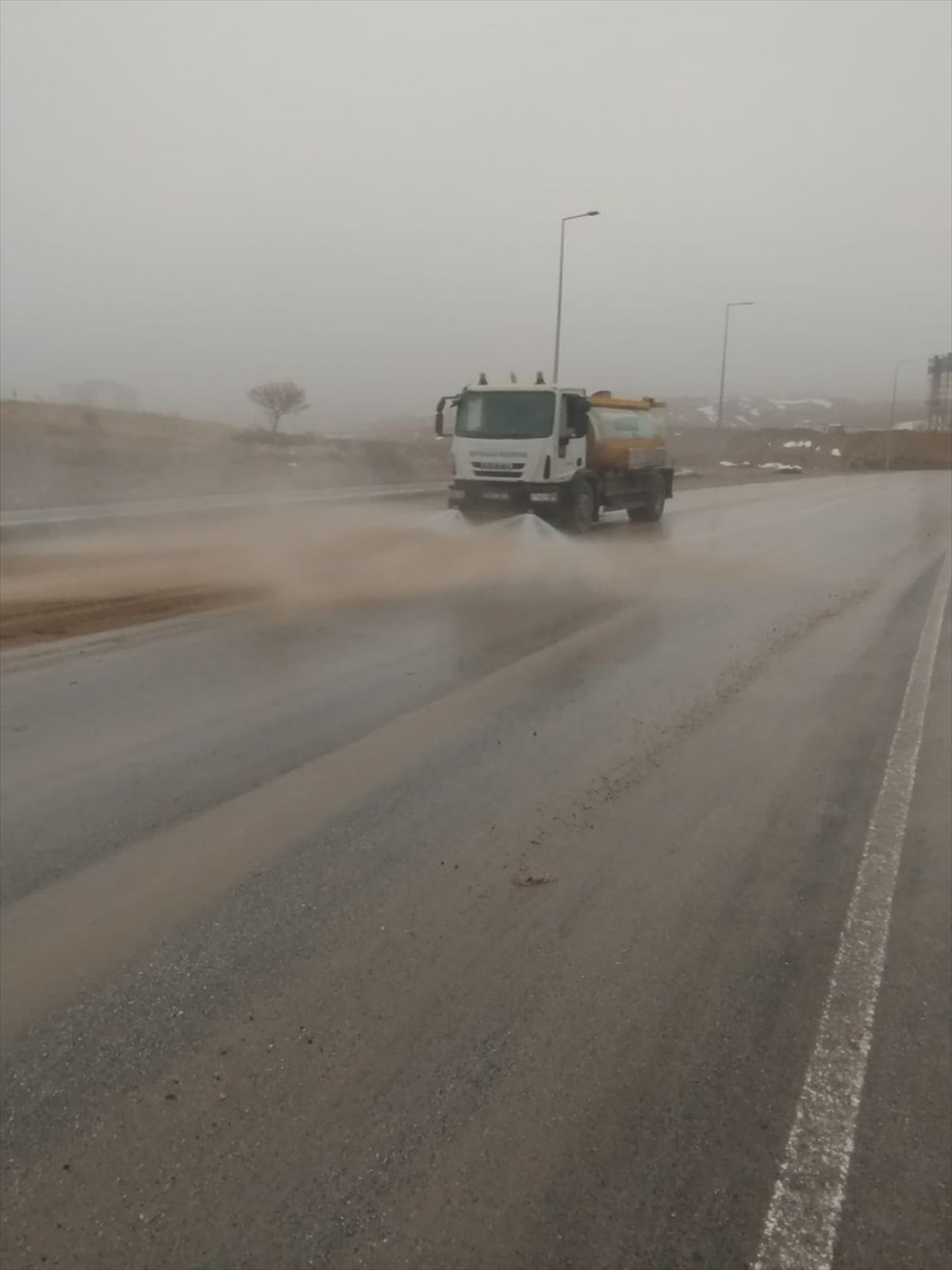 Battalgazi\'de Cadde Sokak Yıkama Çalışmaları