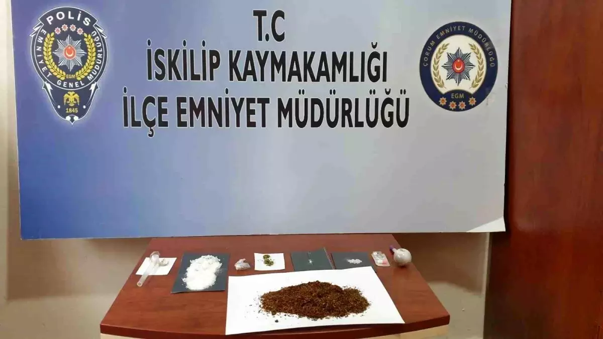 İskilip\'te Uyuşturucu Operasyonu