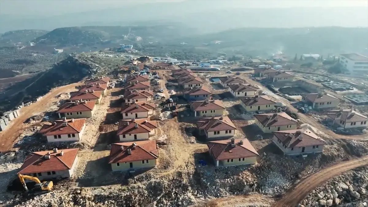 Yunushan Konutları İnşaatı Devam Ediyor