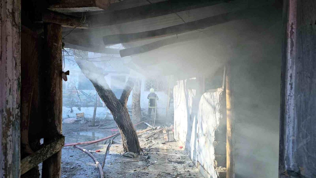 Kocasinan\'da Müstakil Evde Yangın!