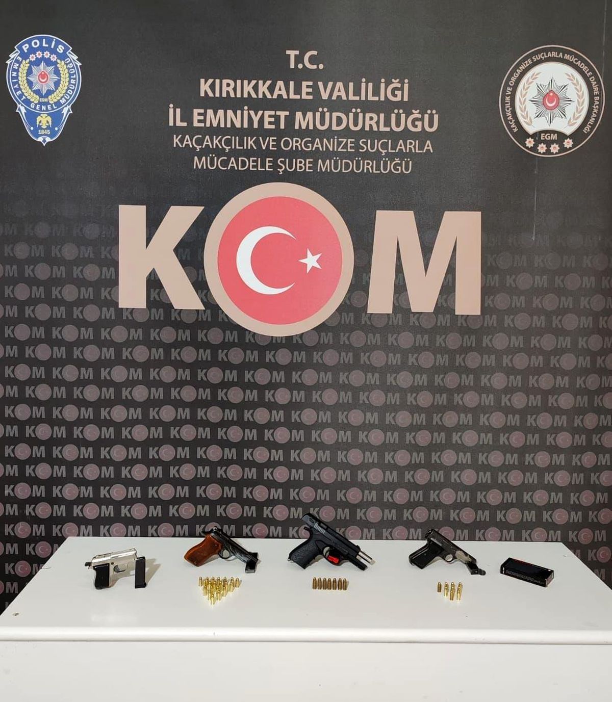 Kırıkkale\'de Kaçak Silah Operasyonu