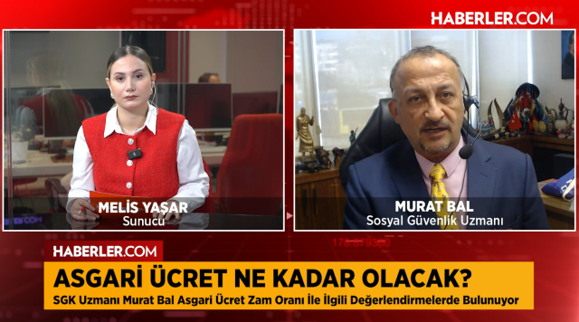 SGK Uzmanı Murat Bal asgari ücrette net rakamı verdi!