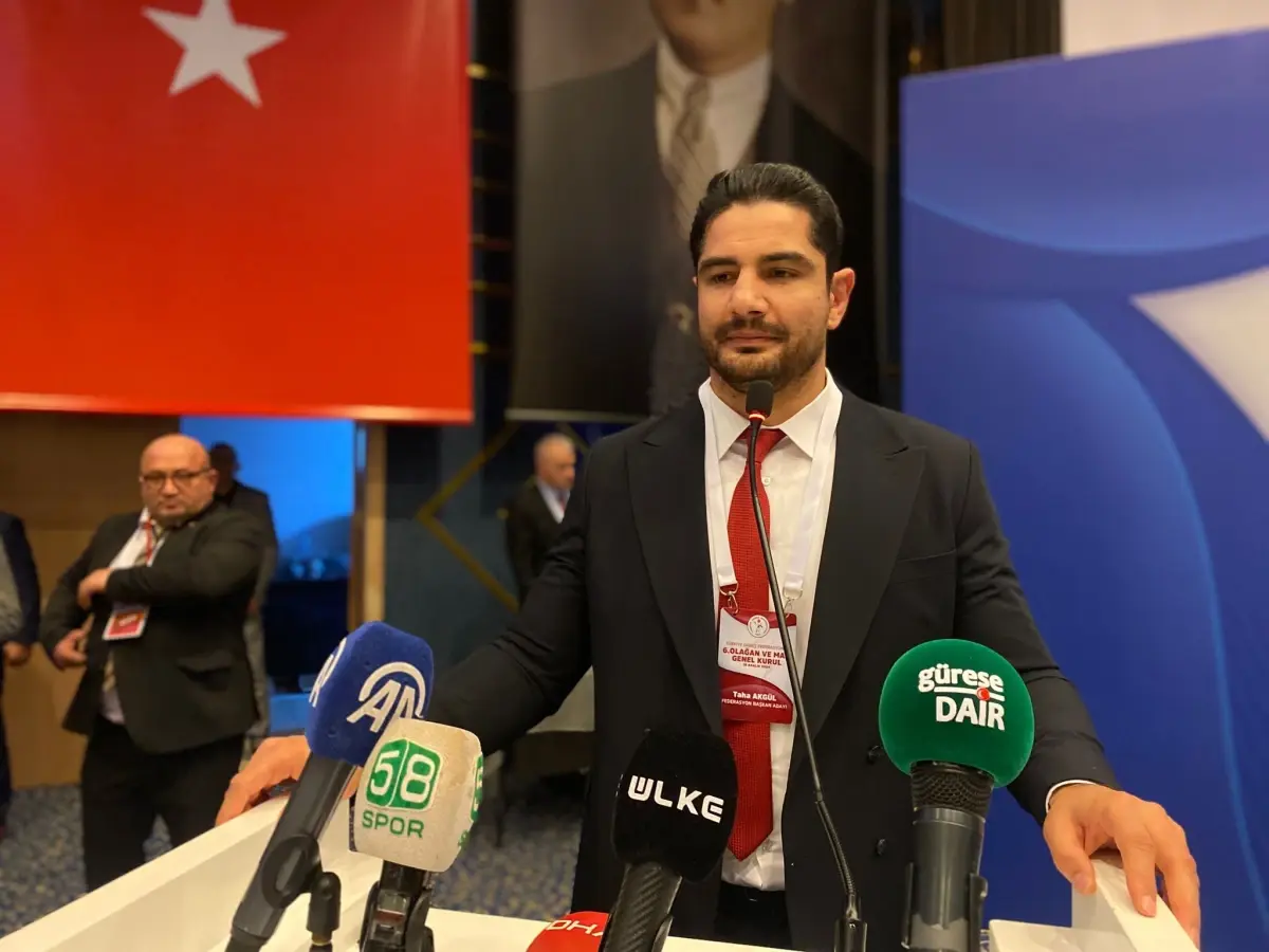 Taha Akgül, Türkiye Güreş Federasyonu Başkanı Seçildi