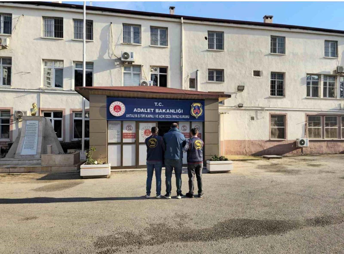 545 Yıl Hapis Cezalı Şahıs Yakalandı