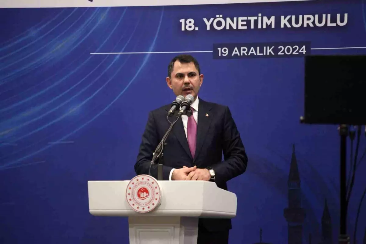 Bakan Kurum: 2025\'te Evine Girmeyen Tek Vatandaş Kalmayacak