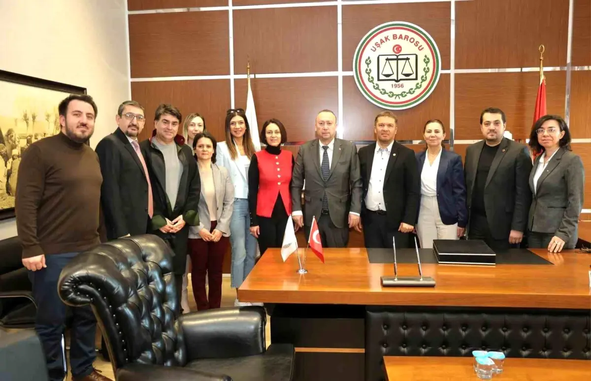 Başkan Yalım\'dan Baro Başkanı Boz\'a Ziyaret
